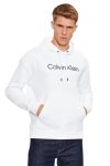 Duksa bijela s kapuljačom Calvin Klein